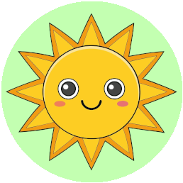 Grafika grupy przedstawia sloneczko